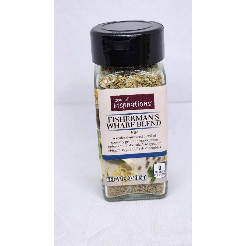 Taste Of Inspirations Fisherman's Wharf Blend Rub Seasoning 3oz